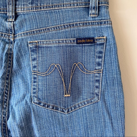 Vintage Cuffed Capris Denim Jean Pants - Picture 8 of 11